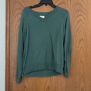 Lucky Brand Teal V-Neck Sweater